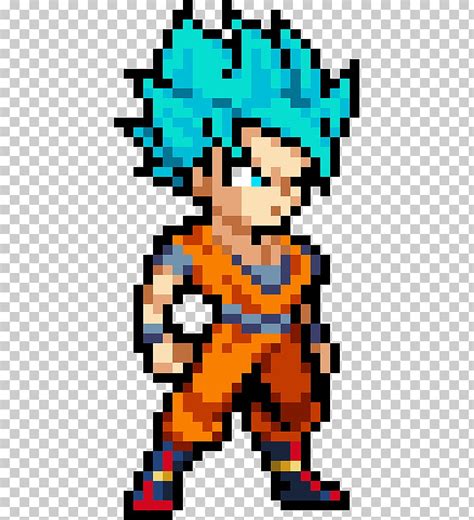 pixel dragon ball z|dragon ball z pixel drawing.